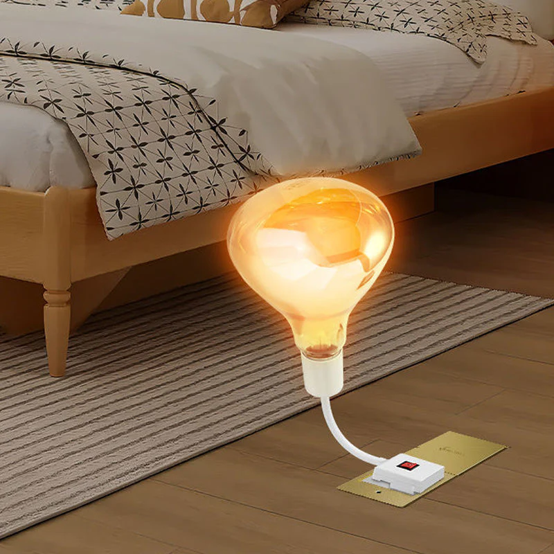 📢📢 Vente flash⚡ : se termine dans 3 heures ! ⏰⏰Douille de lampe de salle de bain haute puissance avec interrupteur - Image 2