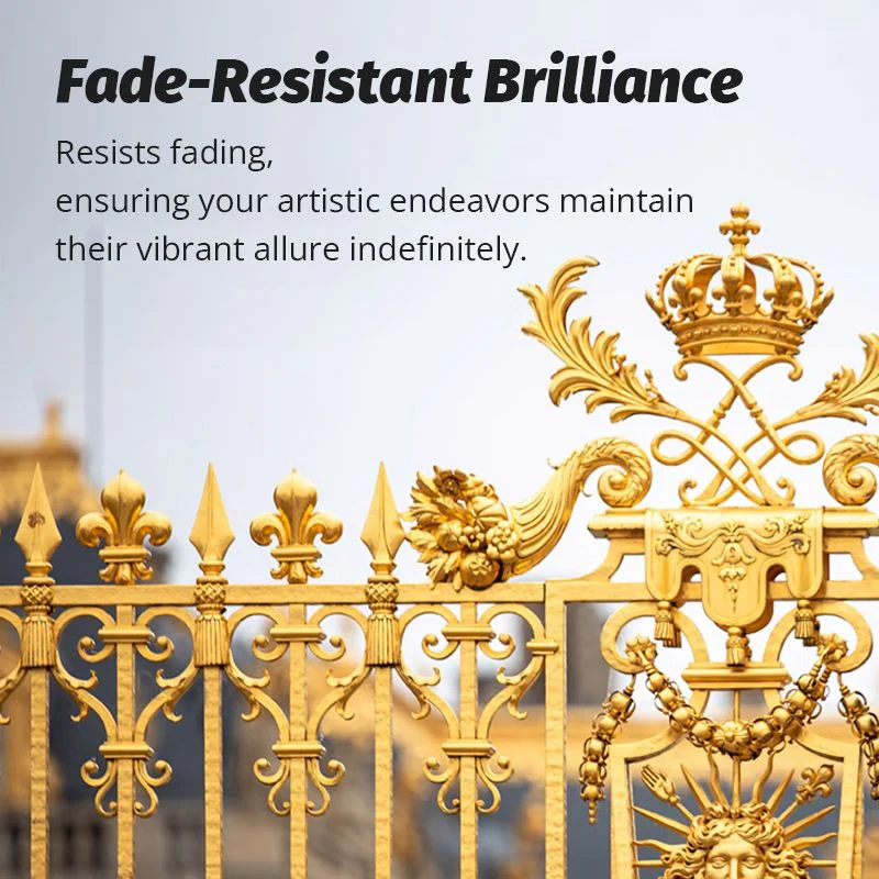 Peinture en Feuille d'Or à Base d'Eau pour l'Art, la Peinture et l'Artisanat - Image 13