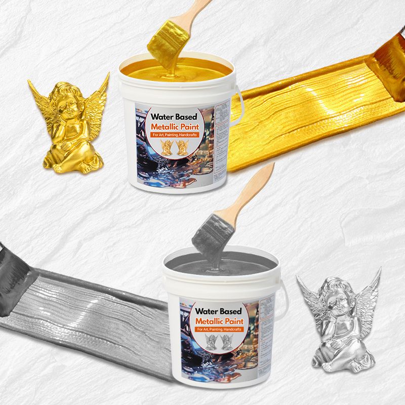 Peinture en Feuille d'Or à Base d'Eau pour l'Art, la Peinture et l'Artisanat - Image 9