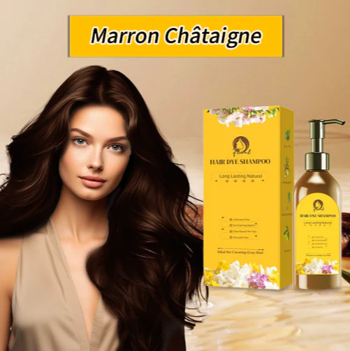 🎁Offre de réduction🎁Shampooing colorant capillaire naturel longue durée - Image 11
