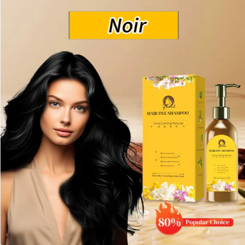 🎁Offre de réduction🎁Shampooing colorant capillaire naturel longue durée - Image 12