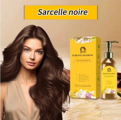 🎁Offre de réduction🎁Shampooing colorant capillaire naturel longue durée - Image 13