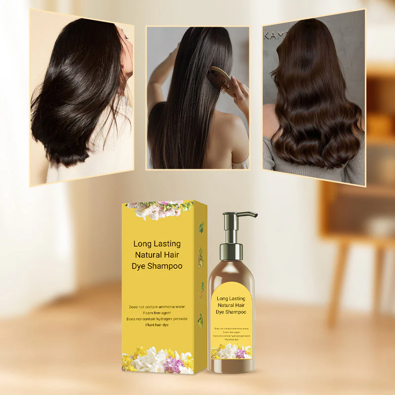 🎁Offre de réduction🎁Shampooing colorant capillaire naturel longue durée - Image 2