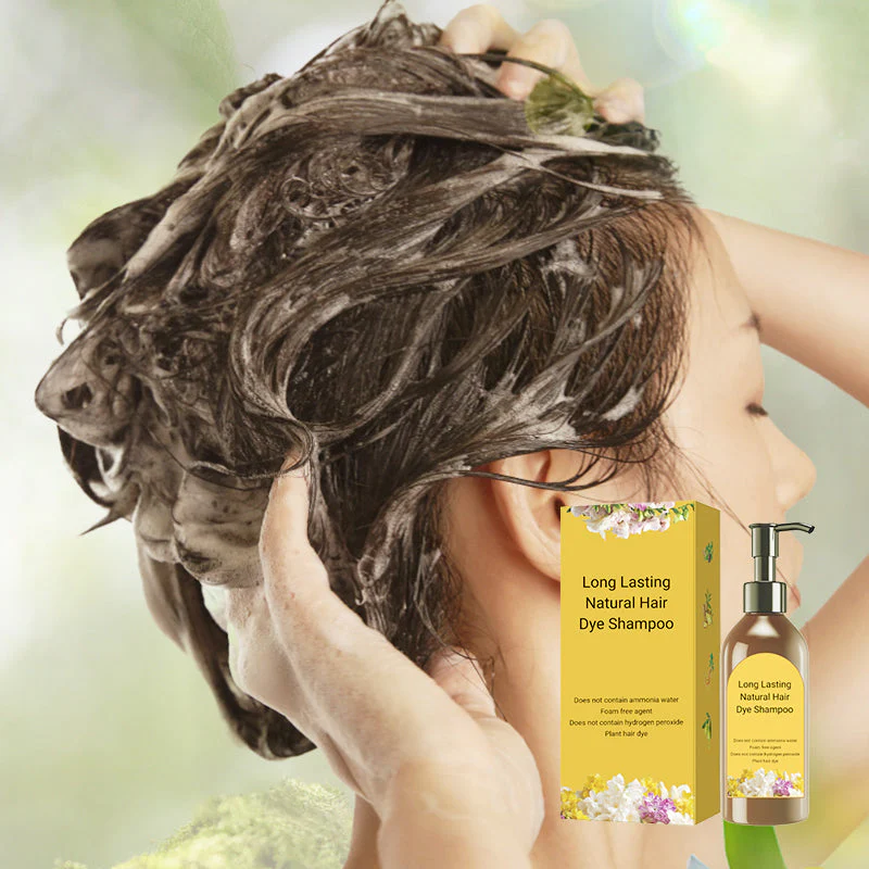 🎁Offre de réduction🎁Shampooing colorant capillaire naturel longue durée - Image 6