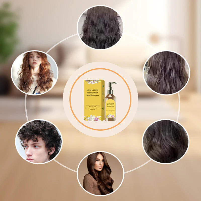 🎁Offre de réduction🎁Shampooing colorant capillaire naturel longue durée - Image 7