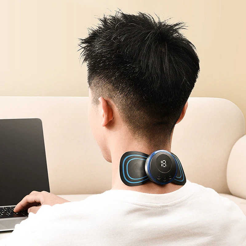 📢Achate plus, économisez plus.💪 Masseur Portable avec 8 Modes et Écran LCD - Mini Stimulateur Musculaire pour Soulagement de la Douleur 🚶♀️ - Image 15