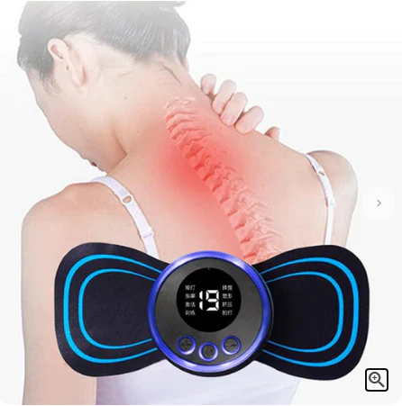 📢Achate plus, économisez plus.💪 Masseur Portable avec 8 Modes et Écran LCD - Mini Stimulateur Musculaire pour Soulagement de la Douleur 🚶♀️ - Image 5