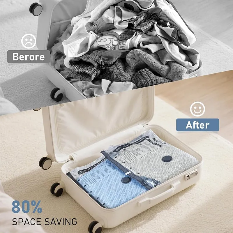 📢📢50 % de réduction !! ⏰ Set de sacs de compression sous vide sans fil pour le voyage - Image 6