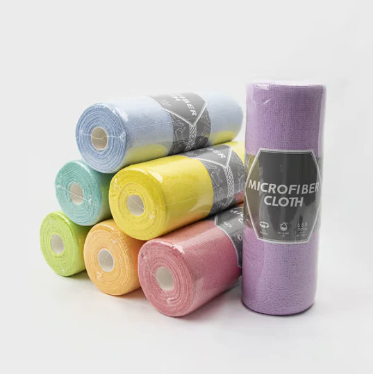 Achetez-en 2 et obtenez-en 1 gratuitement🔥Vente chaude♻️ Rouleau de tissu microfibre réutilisable 🧻