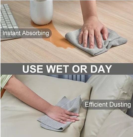 Achetez-en 2 et obtenez-en 1 gratuitement🔥Vente chaude♻️ Rouleau de tissu microfibre réutilisable 🧻 - Image 8