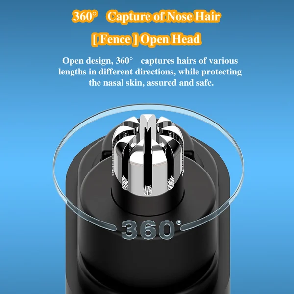 🏆63% de réduction pour une durée limitée🎁Tondeuse portable pour les poils de nez✨ - Image 10