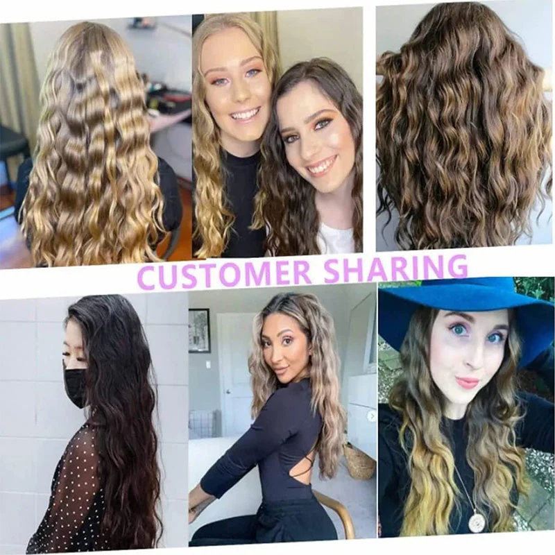 👧50% de réduction pour une durée limitée✨🔥3-Barrel Curling Iron avec température réglable - Image 8