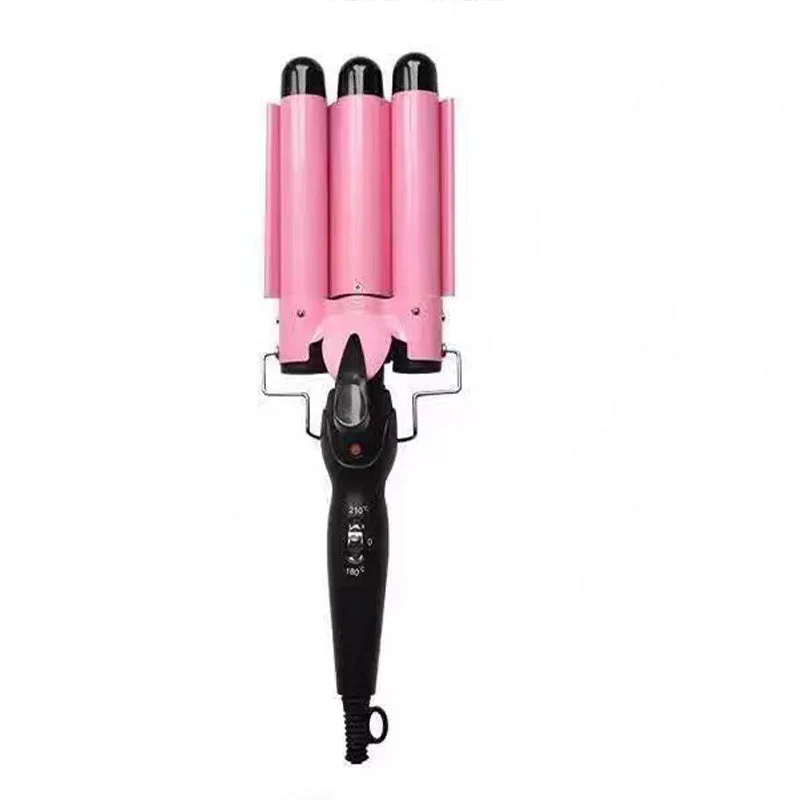 👧50% de réduction pour une durée limitée✨🔥3-Barrel Curling Iron avec température réglable - Image 9