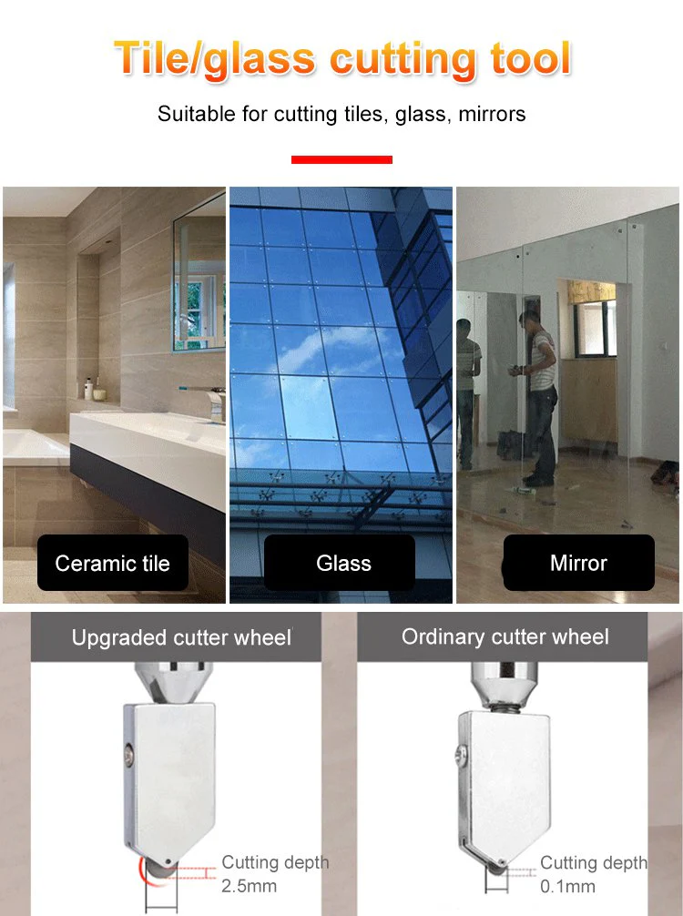 ✨✨Moyenne 55% de réduction✨✨Coupe de carrelage en verre - Image 6