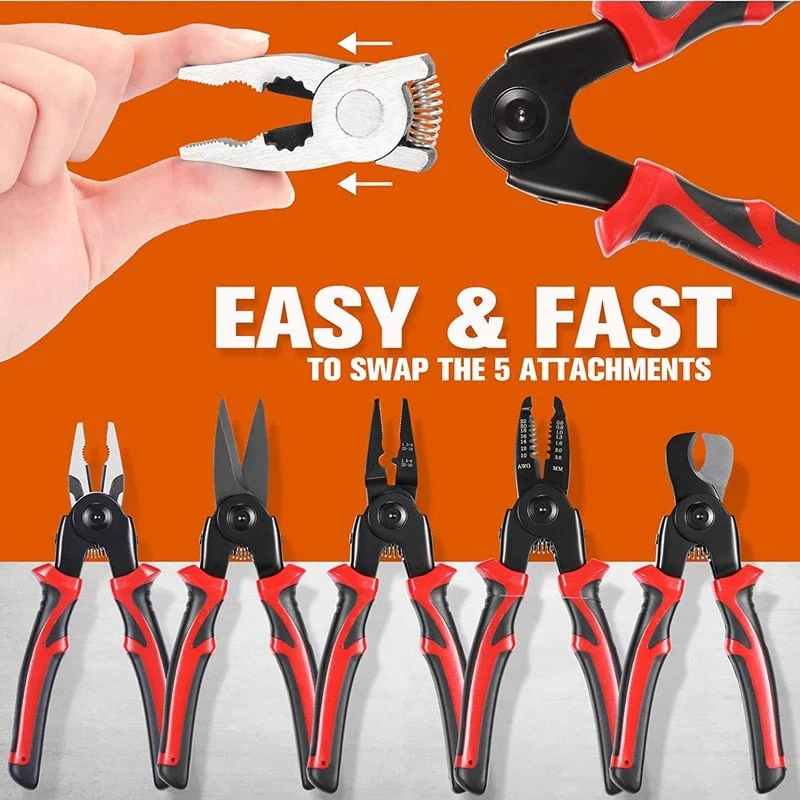 📢📢60 % DE RÉDUCTION !! ⏰Kit d'outils polyvalent 5 en 1 pour usage intensif - Image 3