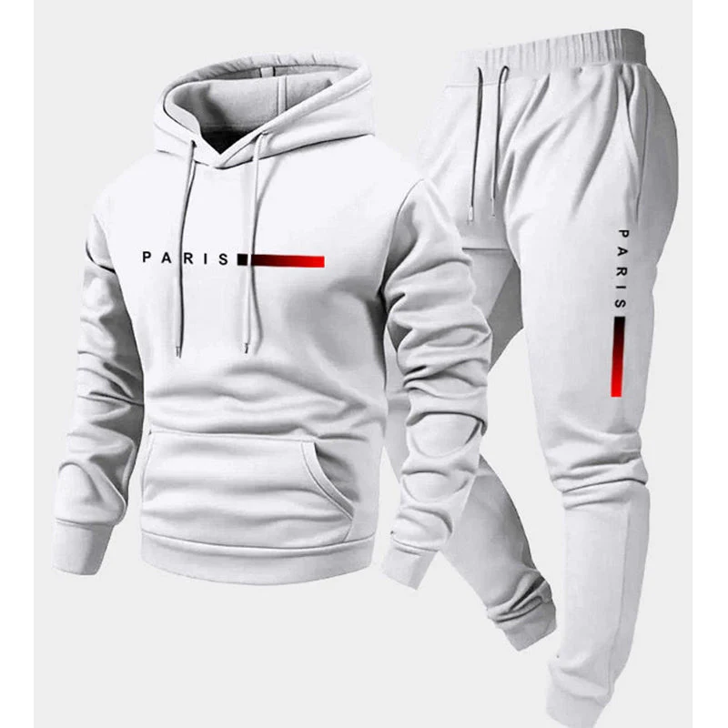 📢📢50 % de réduction !! ⏰Livraison gratuite⏰Ensemble survêtement à capuche pour homme - Image 11
