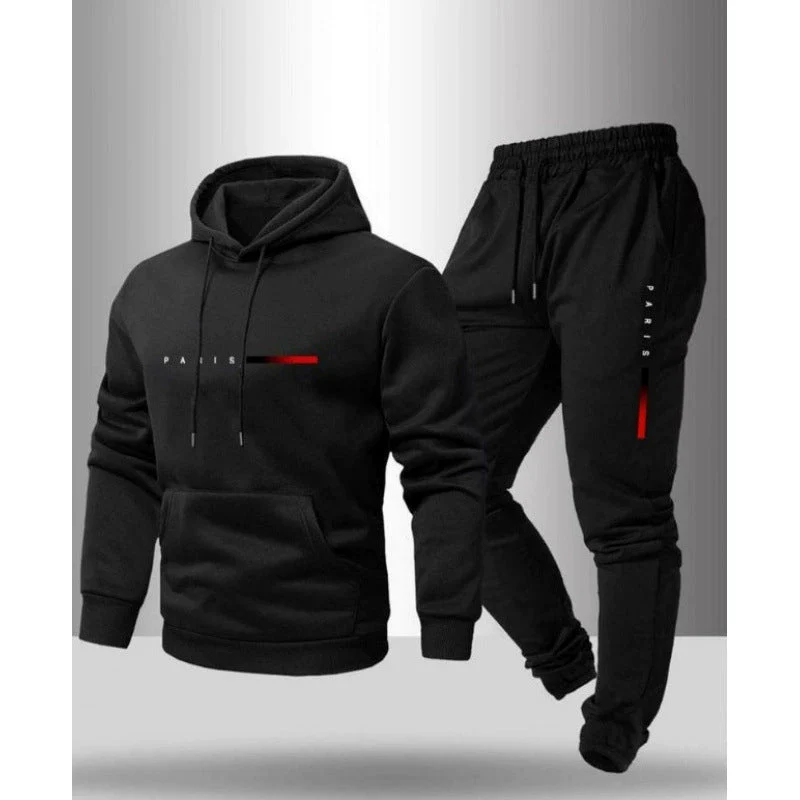📢📢50 % de réduction !! ⏰Livraison gratuite⏰Ensemble survêtement à capuche pour homme - Image 12