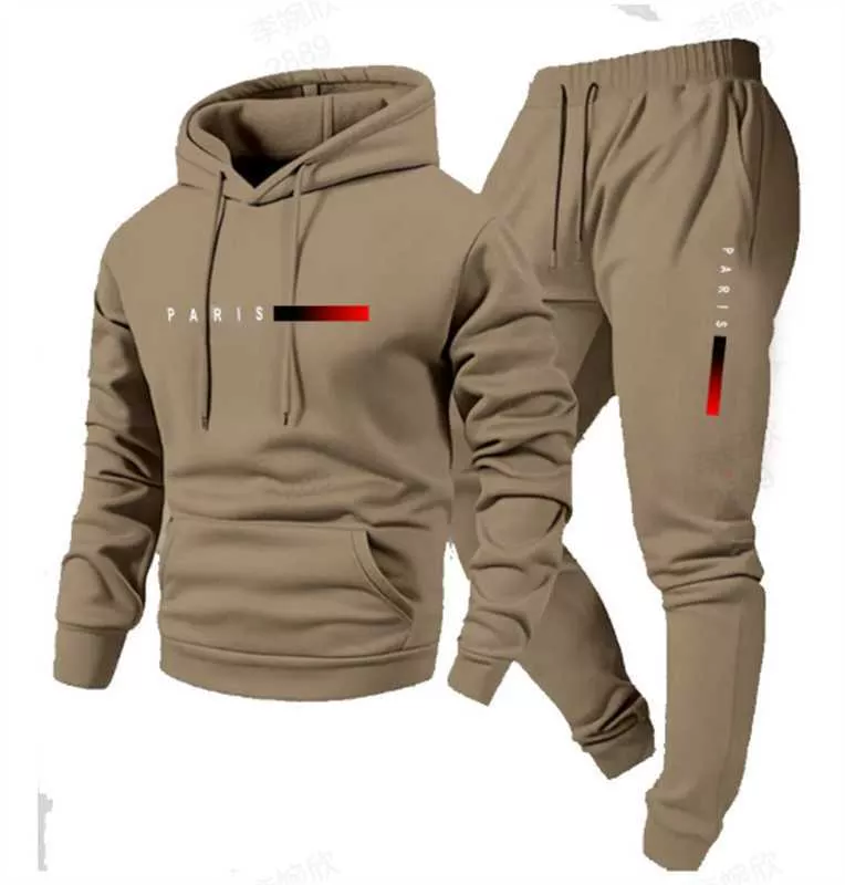 📢📢50 % de réduction !! ⏰Livraison gratuite⏰Ensemble survêtement à capuche pour homme - Image 16