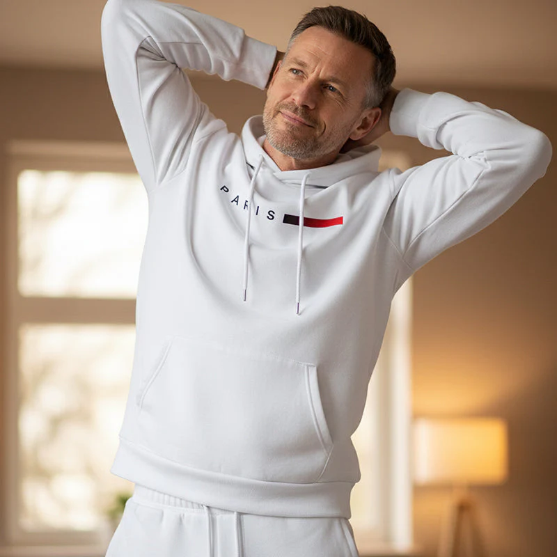 📢📢50 % de réduction !! ⏰Livraison gratuite⏰Ensemble survêtement à capuche pour homme - Image 6