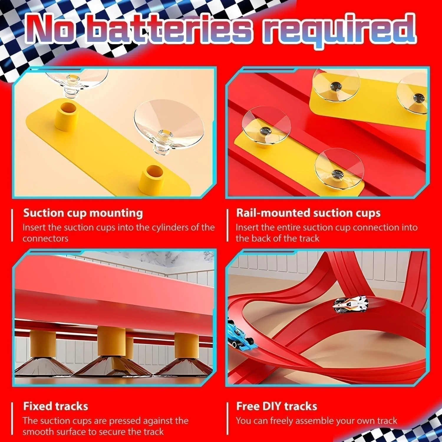🎄🎁 Cadeau surprise de Noël 2025 : Piste de course flexible à faire soi-même 🚗✨ - Image 6