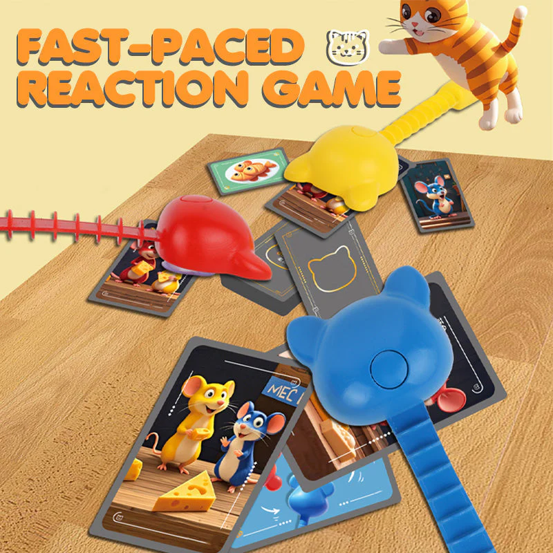 📢📢50 % de réduction !!!🎅🐱 Jeu d'entraînement à la réaction chat et souris🎁