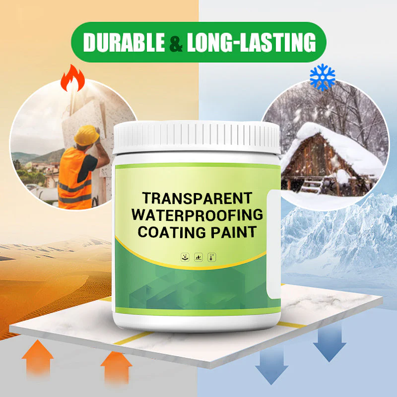 ⏳ Temps limité 70% de réduction 🛡️ Peinture de revêtement imperméable transparente - Image 5