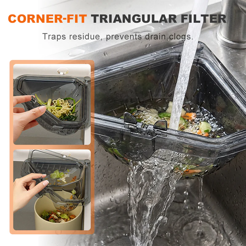 📢📢50 % DE RÉDUCTION !! ⏰Panier de vidange magnétique triangulaire - Image 4