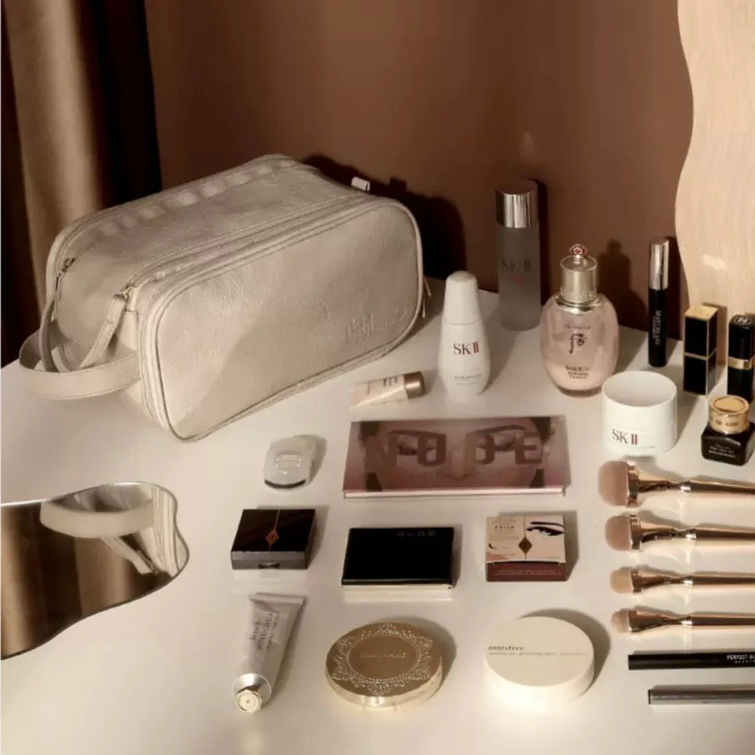 📢Durée limitée 63% de réduction✨🌸Sac à Cosmétiques de Grande Capacité à Huit Compartiments🌸 - Image 6