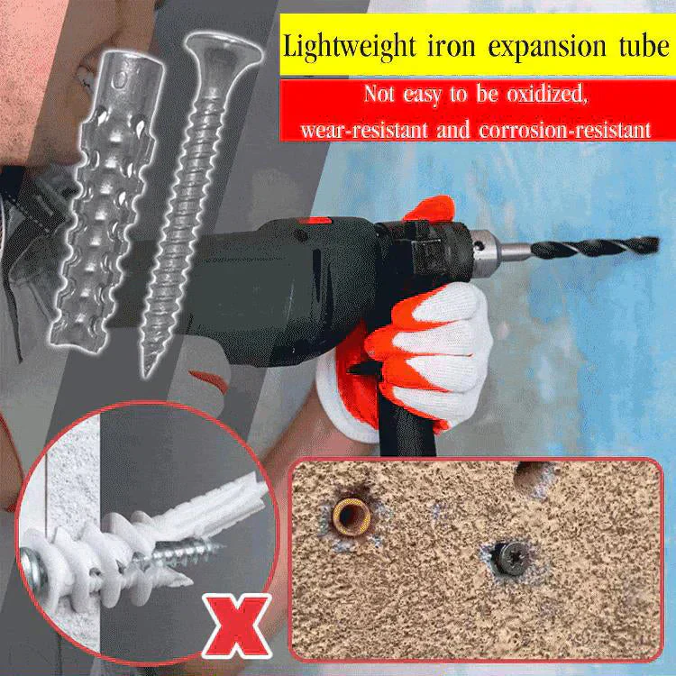 đ„Vente Ă chaud 50đ„Vis d'expansion en fer dentelĂ©e amĂ©liorĂ©e
