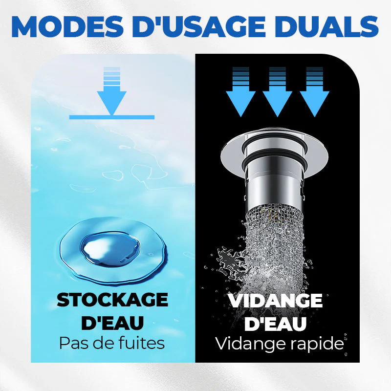 🚰 ACHETEZ 1 - RECEVEZ 1 GRATUIT ! ✨ Filtre de Vidange d'Évier Universel - Retient les Déchets sans Bloquer l'Eau, Installation Facile et Nettoyage Rapide 🛠️📦 - Image 7
