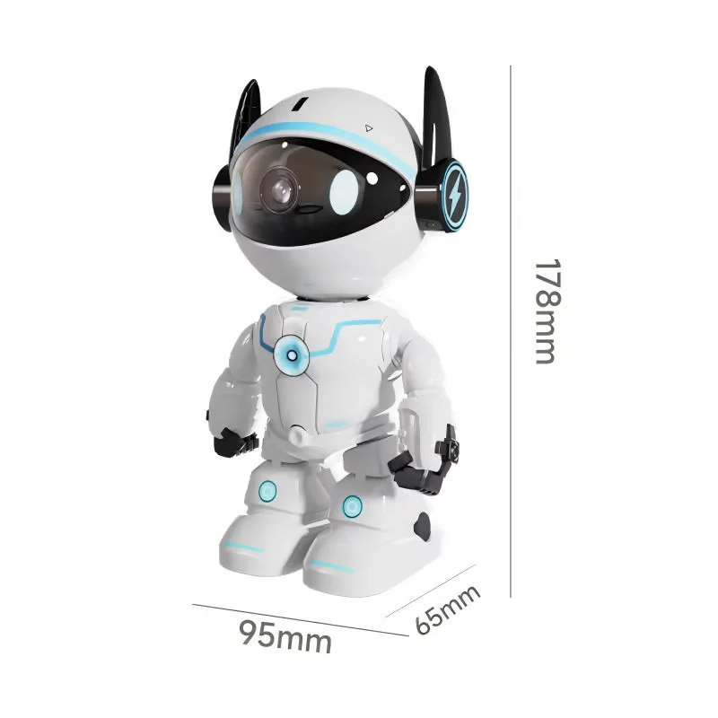 ⏳Spécial à durée limitée⏰Caméra en Forme de Robot Intérieur Sans Fil avec Détection de Mouvement - Image 8