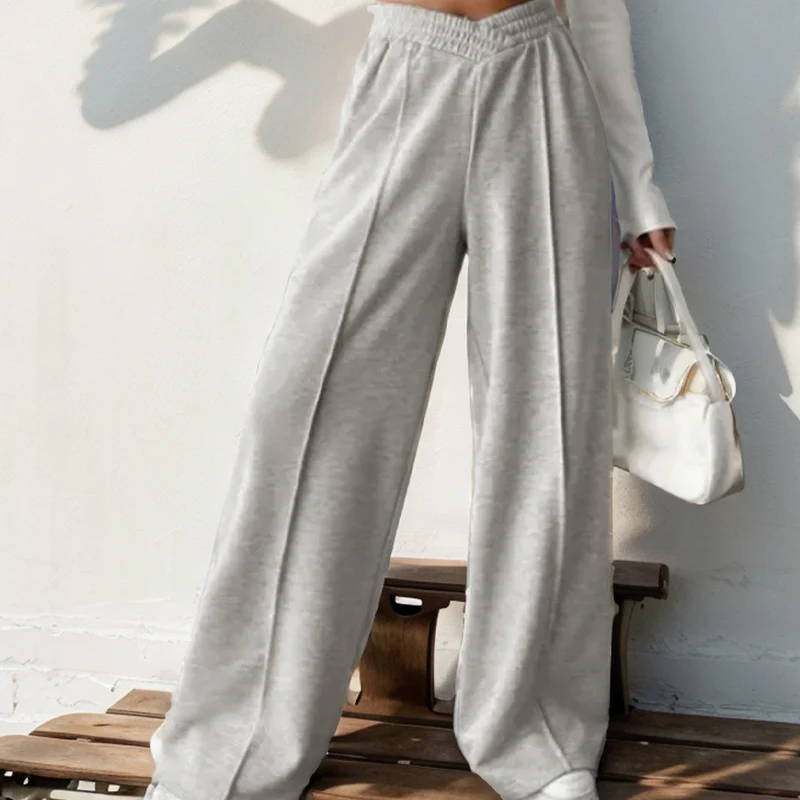 đDERNIER JOUR DE PROMOTION - 50 % DE RĂDUCTION đ Restez au chaud avec style â Pantalon large pour femmes, doux pour la peau