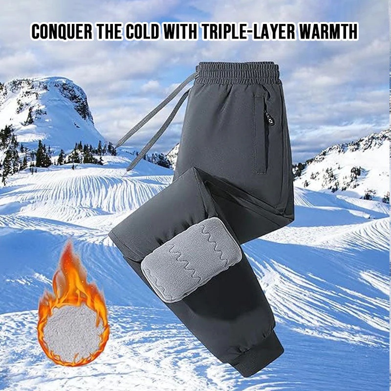 📢📢60% DE RÉDUCTION !!! ✨Pantalon thermique avec genouillères résistant au froid extrême – Restez au chaud pendant les hivers rigoureux - Image 2