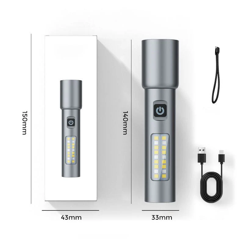 Lampe de poche zoomable ultra-brillante - Image 10