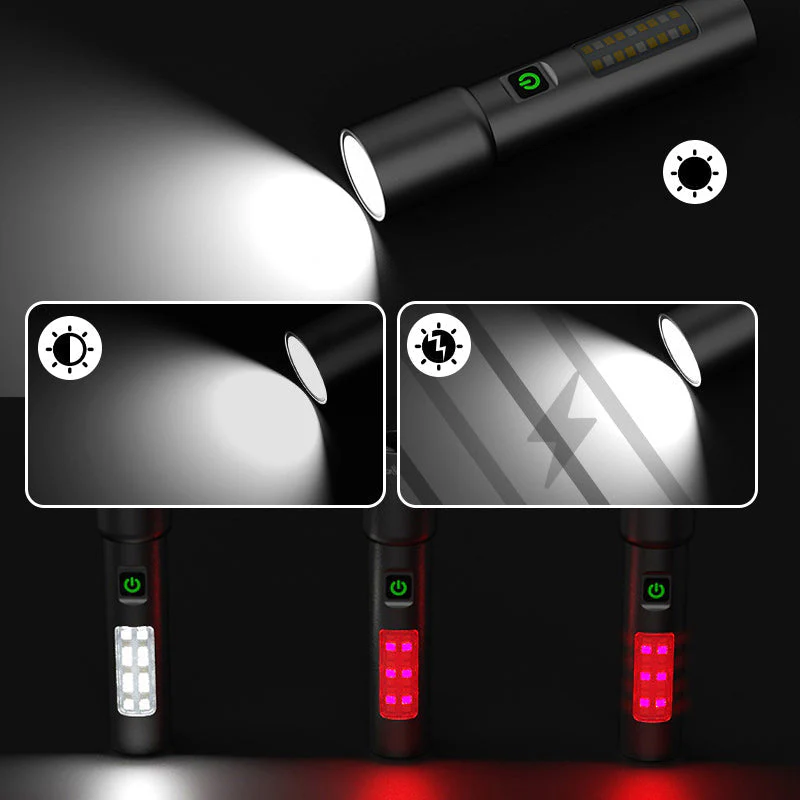 Lampe de poche zoomable ultra-brillante - Image 8