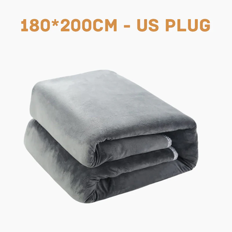 Plaid Électrique Chauffant Ultra-doux avec Minuterie - Image 12