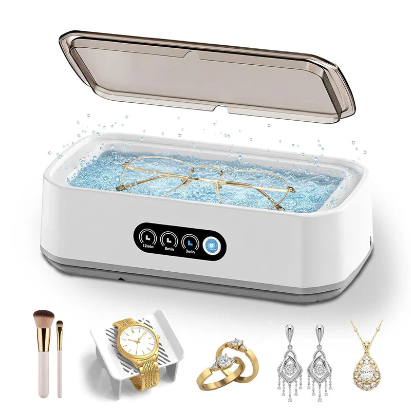 📢📢60 % de réduction !! ⏰Nettoyeur à ultrasons 650 ml pour bijoux et lunettes - Image 10
