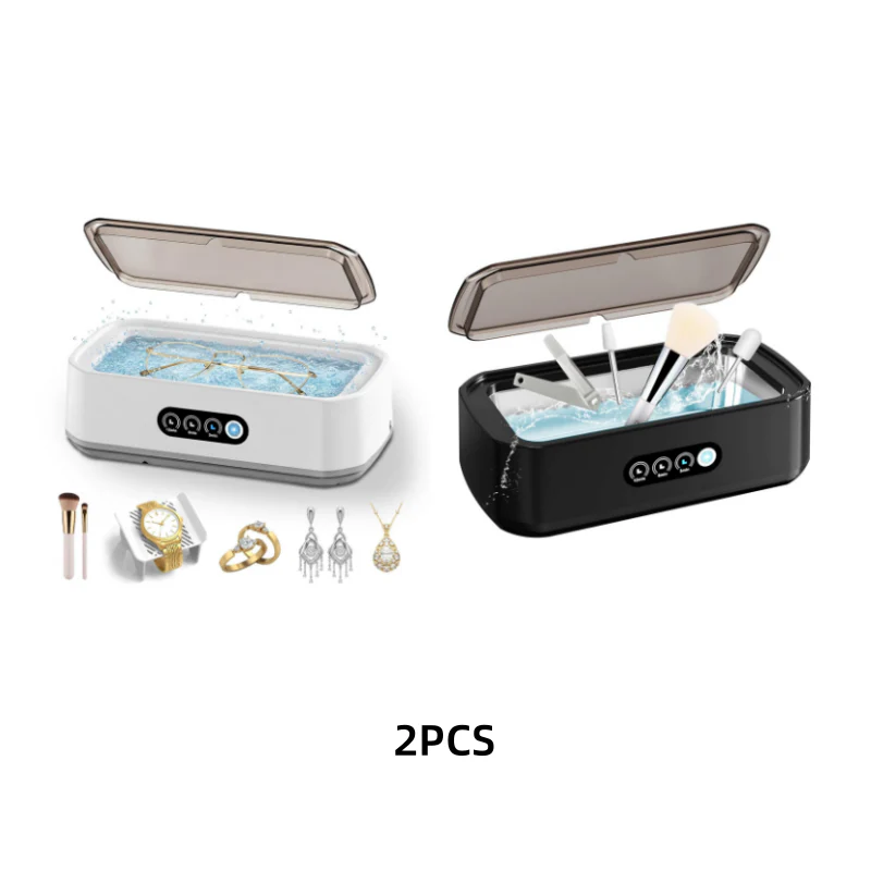 📢📢60 % de réduction !! ⏰Nettoyeur à ultrasons 650 ml pour bijoux et lunettes - Image 11