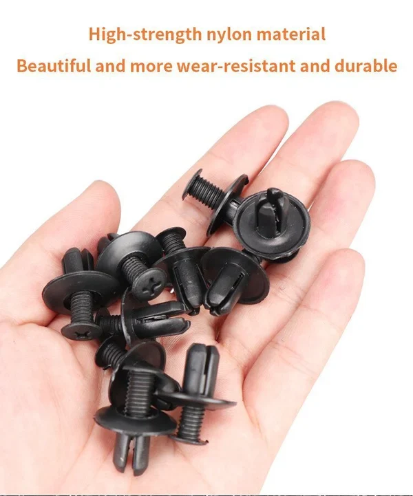 📢📢Achetez 5 obtenez 5 gratuits⏰ Lot de 100 Clips à Vis d‘Extension – Universel, Haute Compatibilité & Installation Facile 🧰 - Image 2