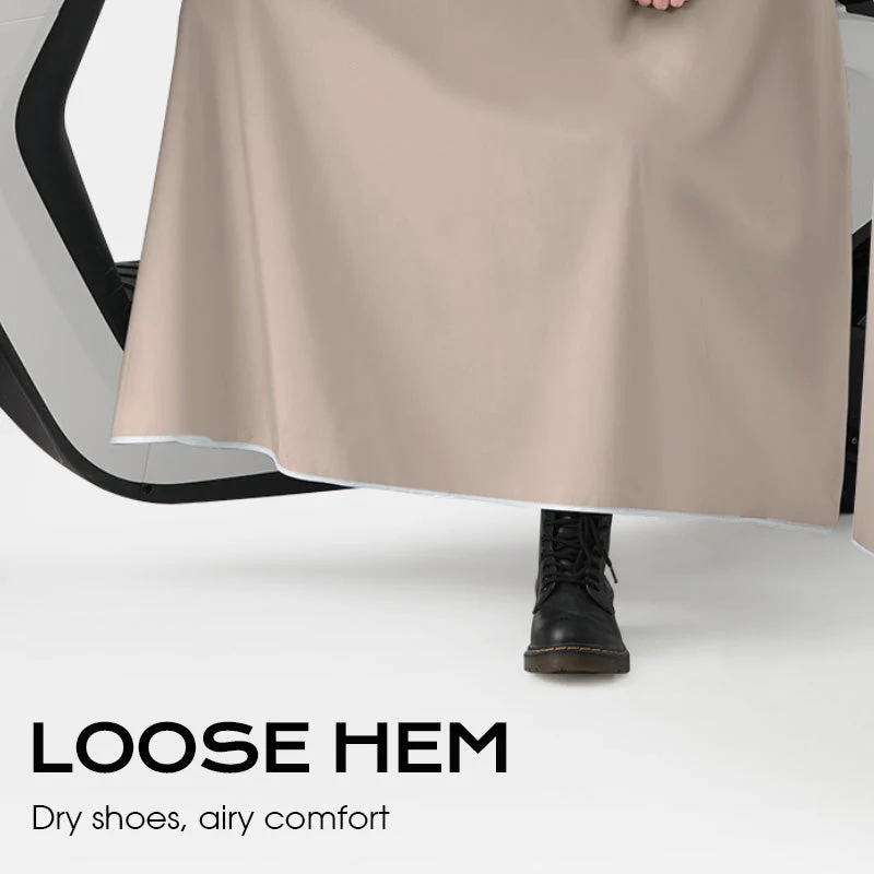 đ„Livraison temporairement gratuiteđ„-Poncho de pluie unisexe Ă capuche oversize pour vĂ©lo Ă©lectrique - Image 3