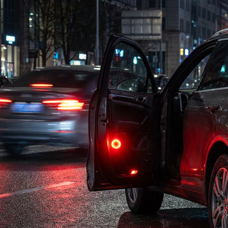 📢📢50 % de réduction !! ⏰Capteur magnétique universel à LED clignotantes pour portières de voiture - Image 3