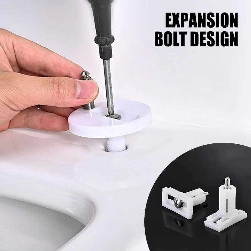 📢📢50% DE RÉDUCTION !!! 🎅Boulons de fixation universels pour siège de toilette - Image 4