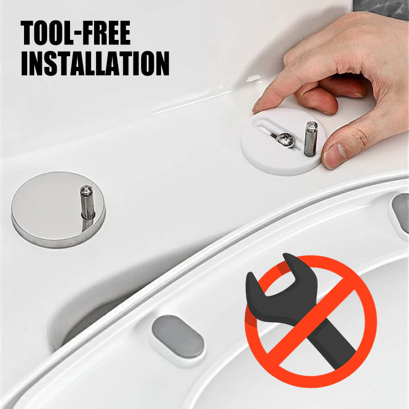 📢📢50% DE RÉDUCTION !!! 🎅Boulons de fixation universels pour siège de toilette - Image 5