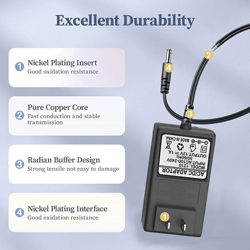 📢📢60 % DE RÉDUCTION !!! ✨Adaptateur universel haute efficacité pour chargeur de batterie au lithium - Image 3