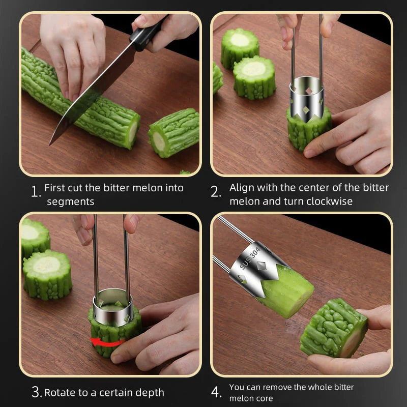 🔥Universel Extracteur de noyaux de fruits en acier inoxydable-🛒🛒Offre limitée : plus que 30 articles disponibles !🚚🚚 - Image 5