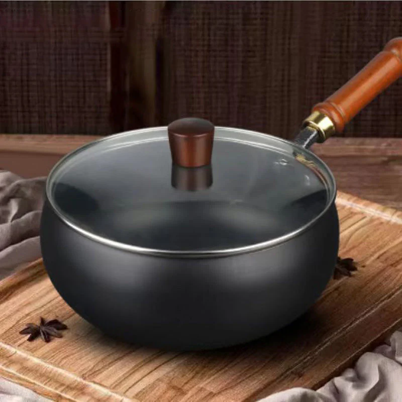 ✨✨✨Durée limitée 75% de réduction🔥Bonne aide dans la cuisine—Pot en fer épais non revêtu - Image 10