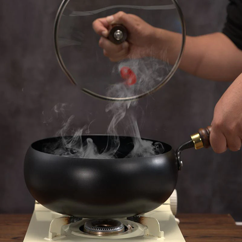 ✨✨✨Durée limitée 75% de réduction🔥Bonne aide dans la cuisine—Pot en fer épais non revêtu - Image 7
