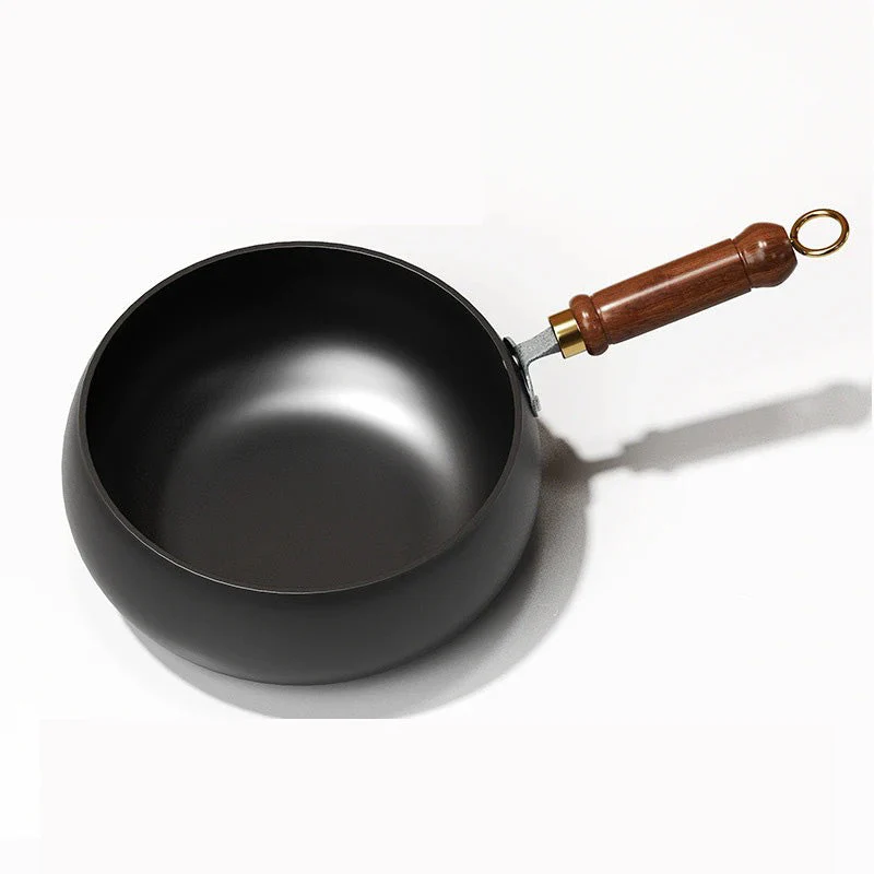 ✨✨✨Durée limitée 75% de réduction🔥Bonne aide dans la cuisine—Pot en fer épais non revêtu - Image 9