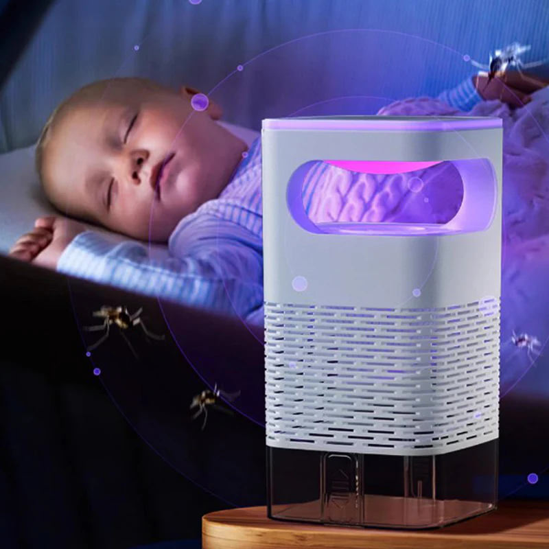 ✨Retours limités à l'été& 75% de réduction✨🔇🦟UV Fly Trap with Transparent Catch Box - Image 3