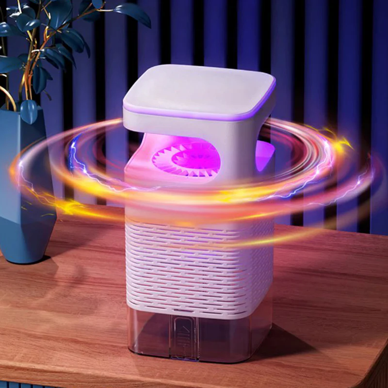 ✨Retours limités à l'été& 75% de réduction✨🔇🦟UV Fly Trap with Transparent Catch Box - Image 4
